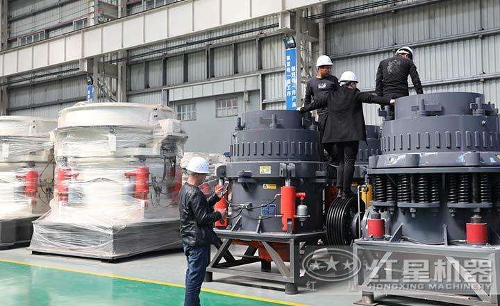 全液壓圓錐破碎機，液壓過載保護裝置，自動調節(jié)出料粒度