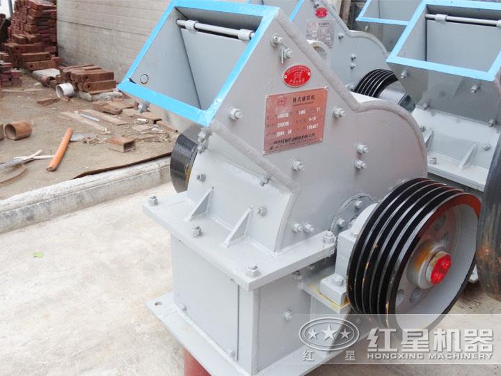 錘式破碎機，電機功率6P 55KW，時產18-40噸