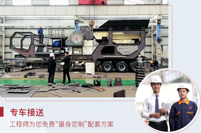 四組合、三組合移動(dòng)圓錐破碎機(jī)，紅星為您免費(fèi)定制