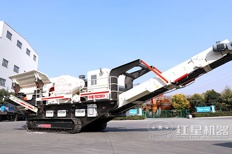 履帶式車載鄂破機(jī)，時(shí)產(chǎn)50噸現(xiàn)貨